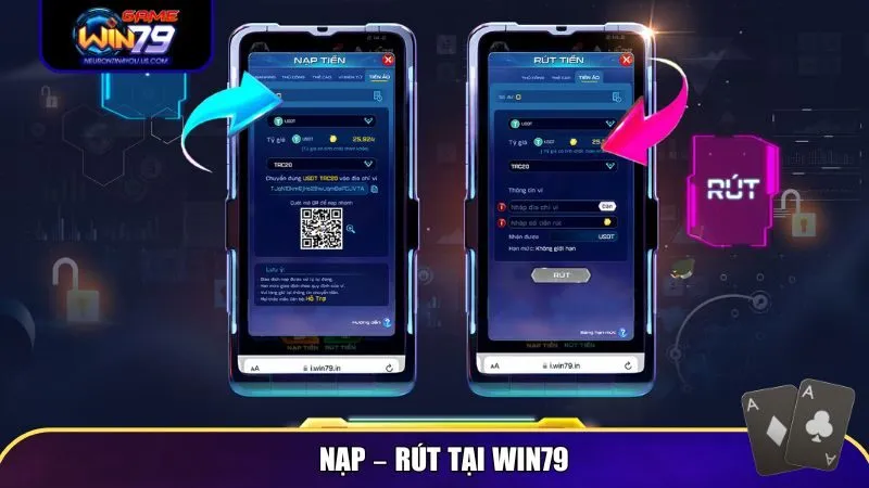 Các bước nạp rút được quy định rõ ràng